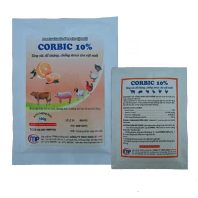 CORBIC 10% - Thuốc Thú Y Thủy Sản Mỹ Phú - Công Ty TNHH Sản Xuất Kinh Doanh Mỹ Phú